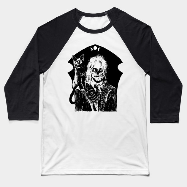 Ghoul Baseball T-Shirt by vvilczy